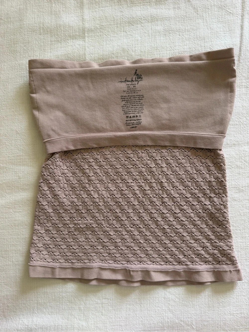 Intimately Free people Love Letter Tube Top in Dawn Pink